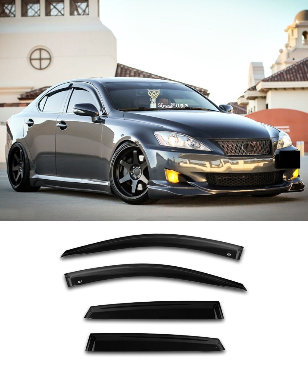 2006+ Lexus is300 window visors